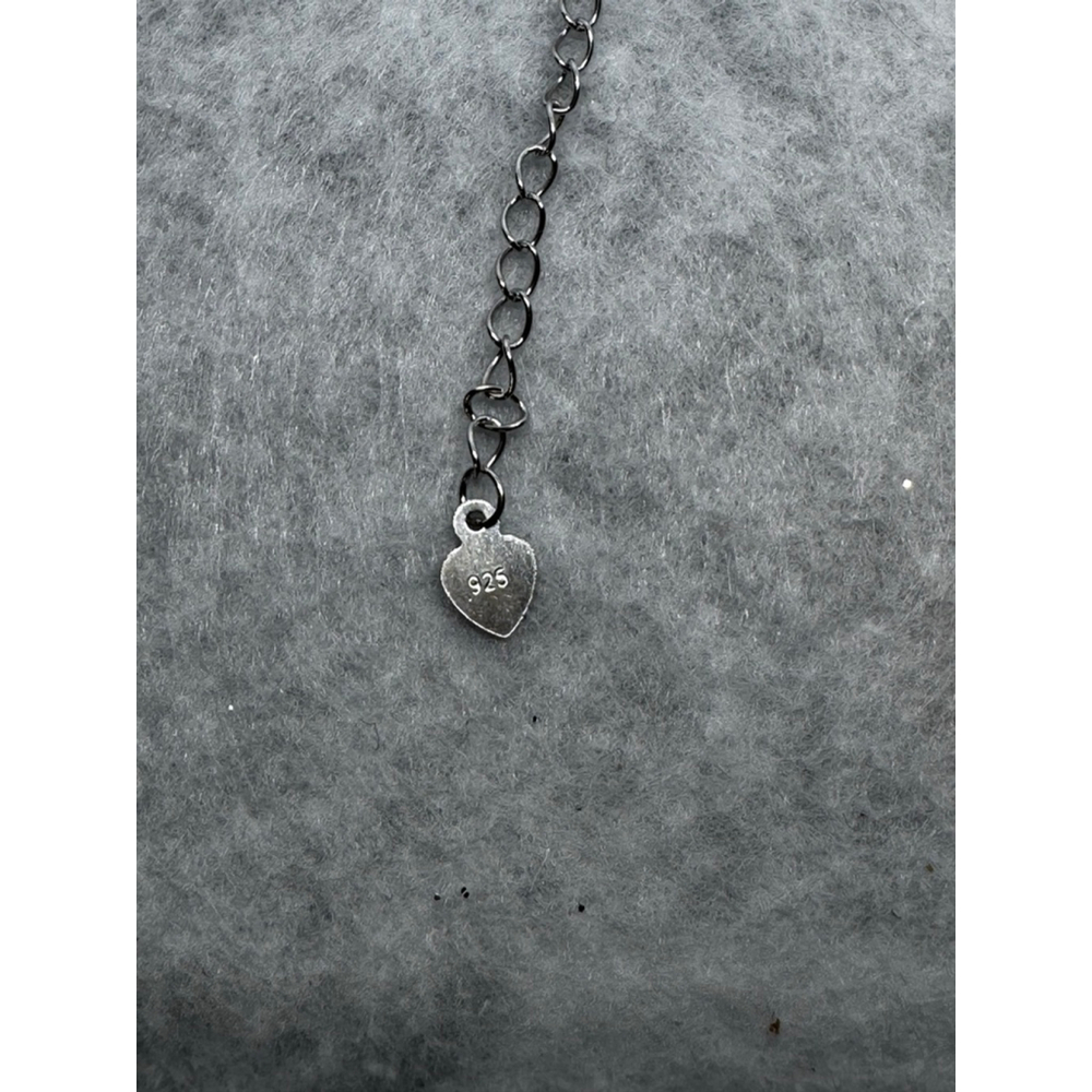 Sterling Silver Rainbow Starfish Necklace 18” - Picture 5 of 6
